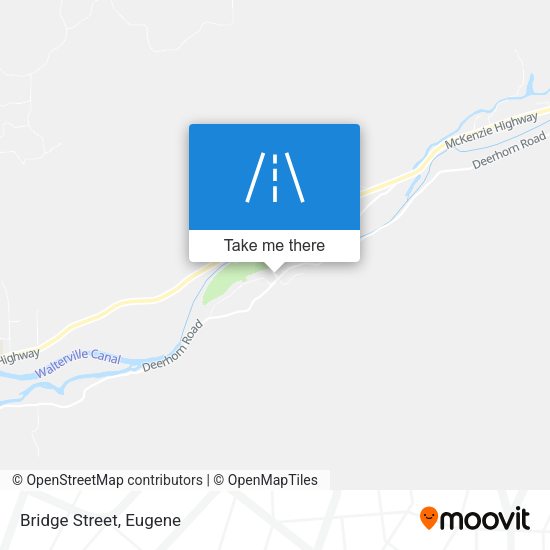 Mapa de Bridge Street