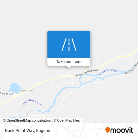 Mapa de Buck Point Way