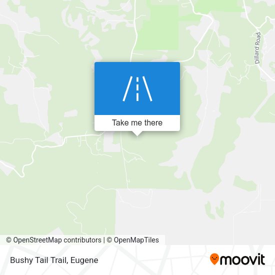 Mapa de Bushy Tail Trail
