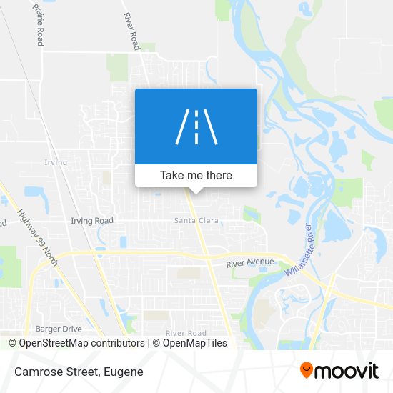 Mapa de Camrose Street