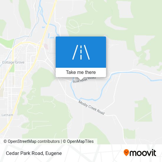 Mapa de Cedar Park Road