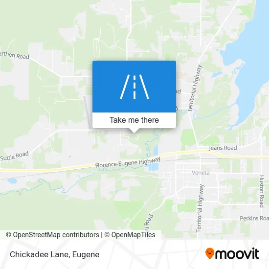 Chickadee Lane map