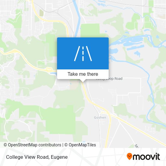 Mapa de College View Road