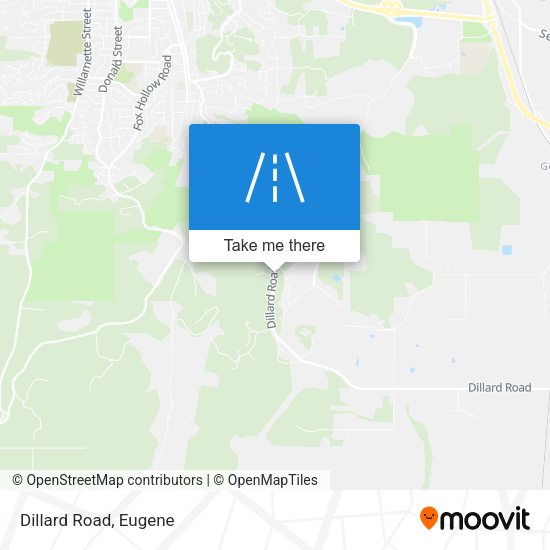 Mapa de Dillard Road