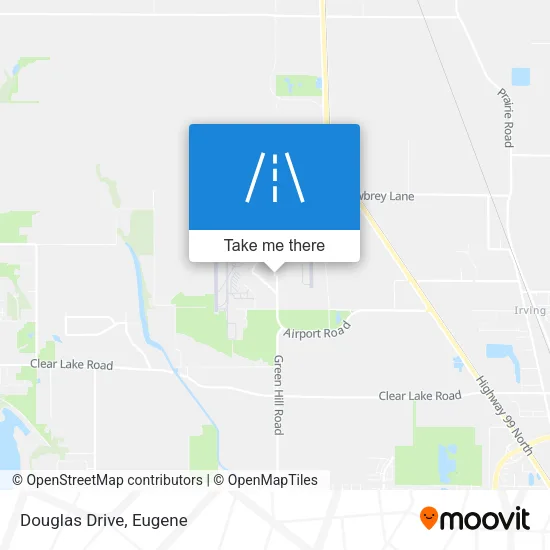Mapa de Douglas Drive