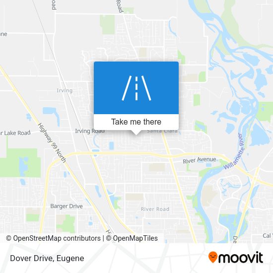Mapa de Dover Drive