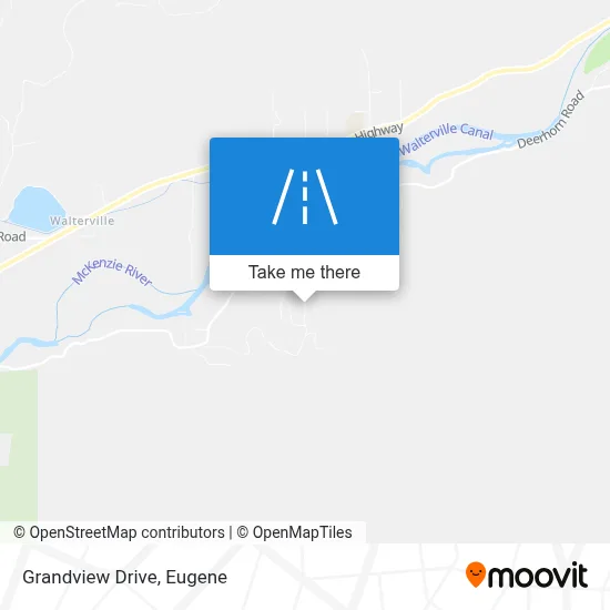 Grandview Drive map