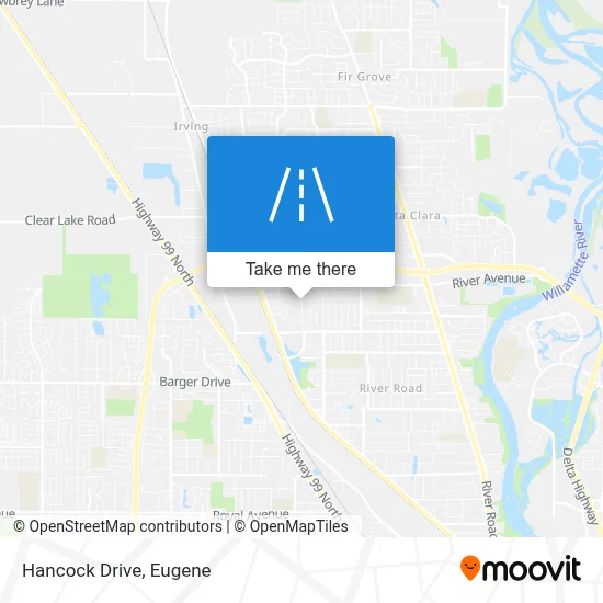 Hancock Drive map