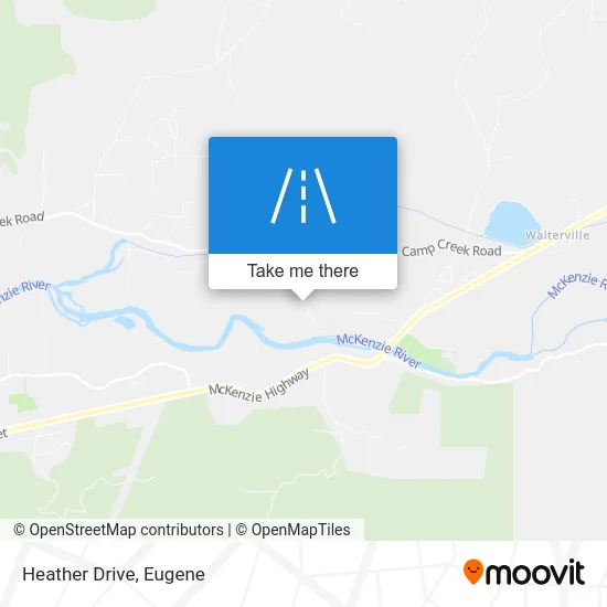 Heather Drive map