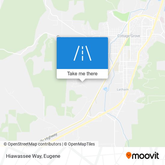 Hiawassee Way map