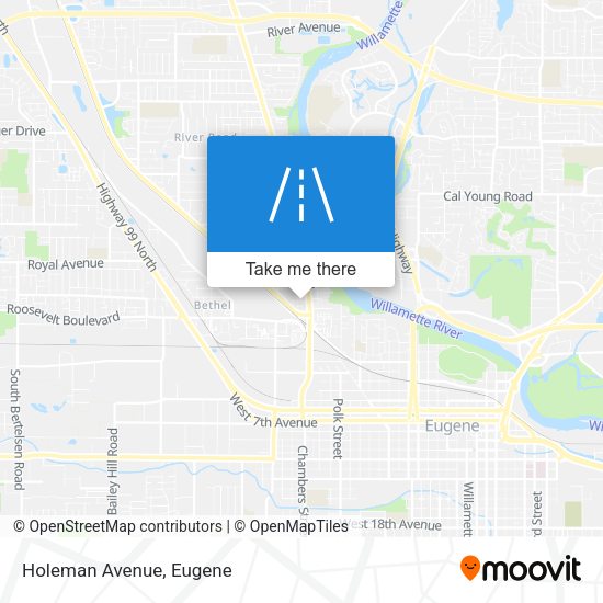 Mapa de Holeman Avenue