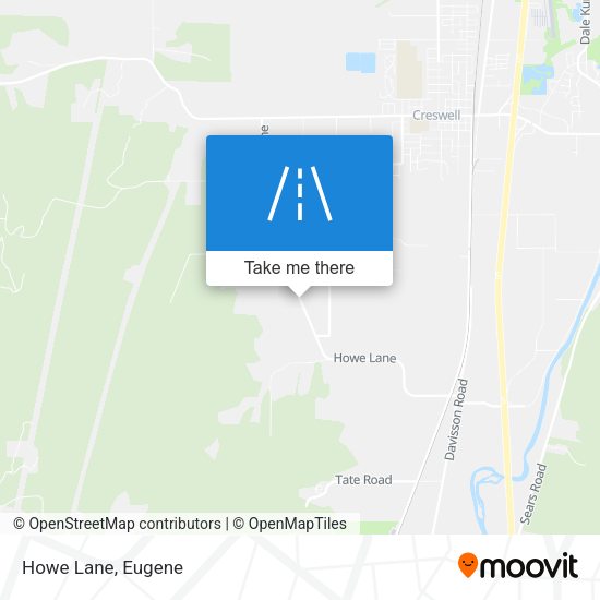 Mapa de Howe Lane