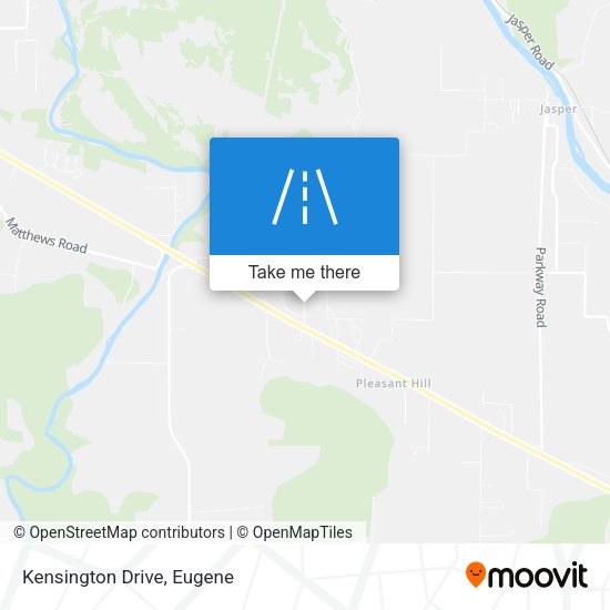 Kensington Drive map