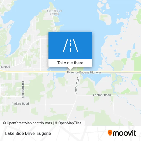 Lake Side Drive map