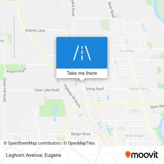 Leghorn Avenue map