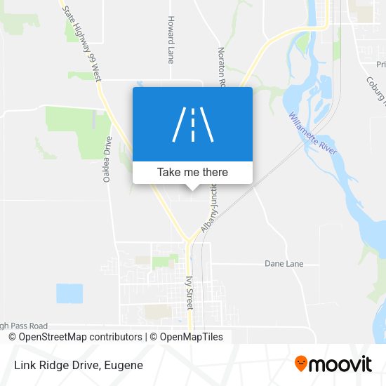 Link Ridge Drive map