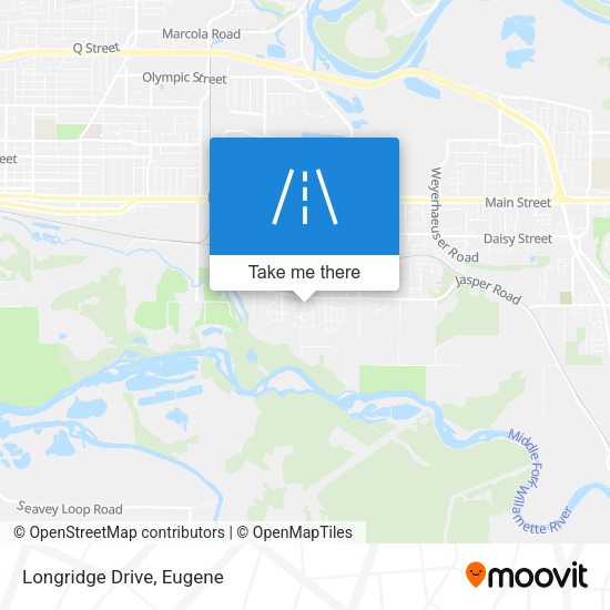 Mapa de Longridge Drive