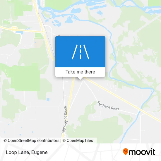 Loop Lane map