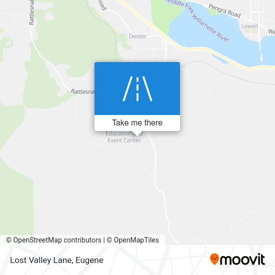 Mapa de Lost Valley Lane
