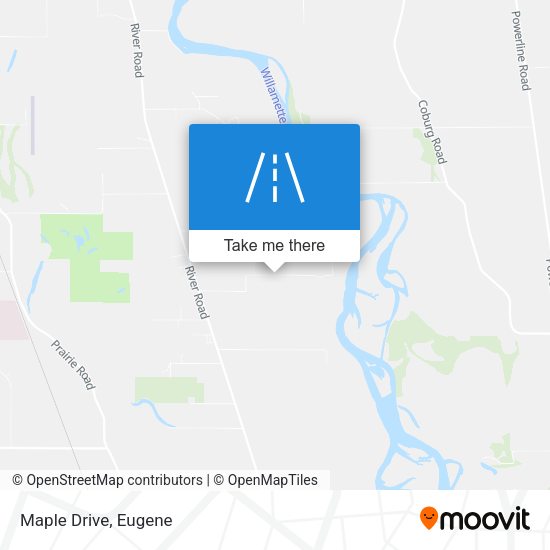 Mapa de Maple Drive
