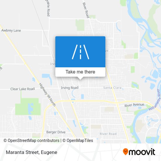 Mapa de Maranta Street