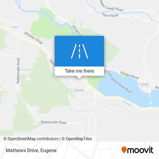 Mapa de Mathews Drive