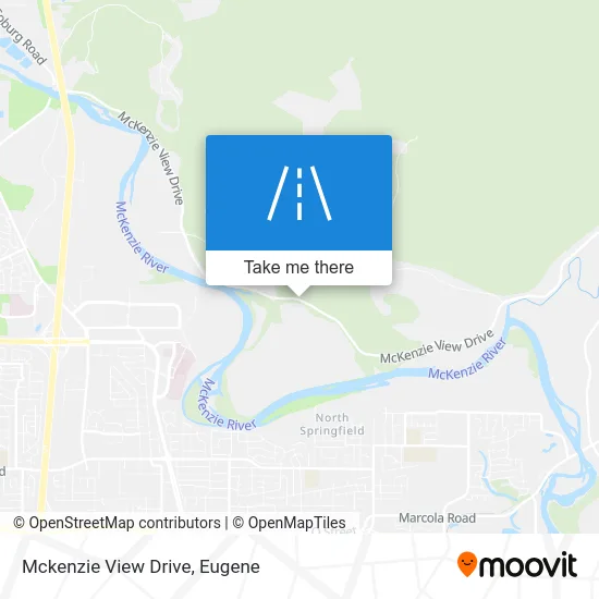 Mckenzie View Drive map
