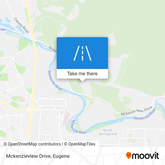 Mckenzieview Drive map