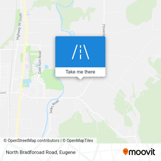 Mapa de North Bradforoad Road