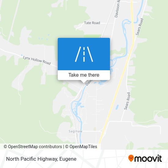 North Pacific Highway map