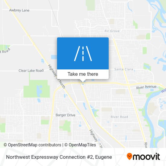 Northwest Expressway Connection #2 map
