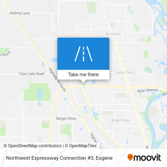 Northwest Expressway Connection #3 map