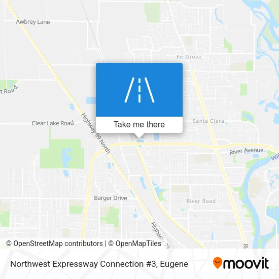 Mapa de Northwest Expressway Connection #3