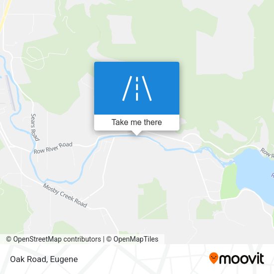 Mapa de Oak Road