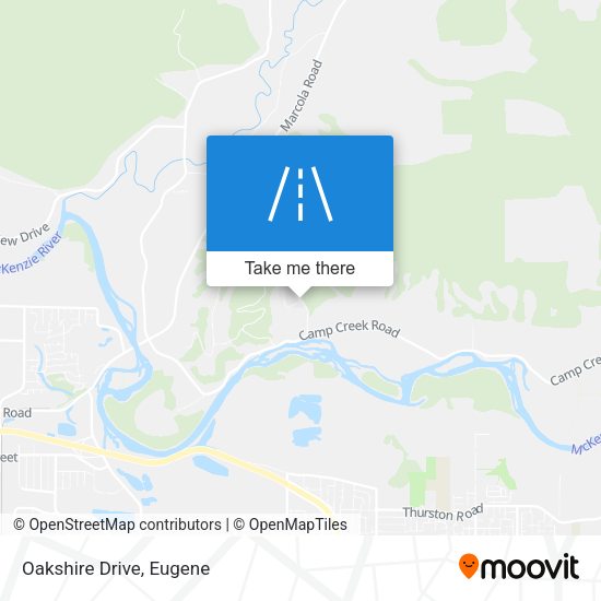 Mapa de Oakshire Drive