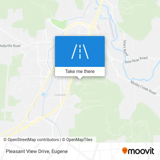 Pleasant View Drive map