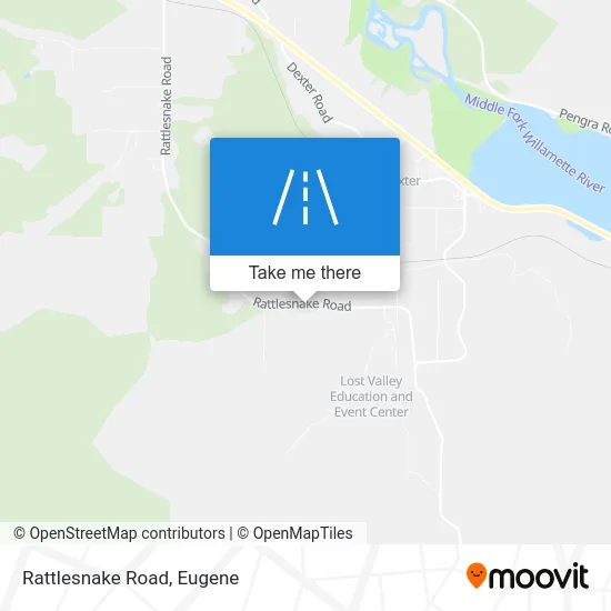 Rattlesnake Road map