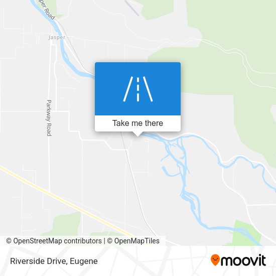 Mapa de Riverside Drive