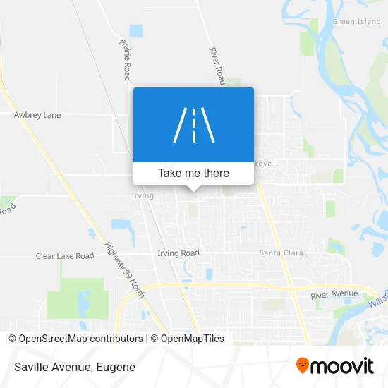 Mapa de Saville Avenue