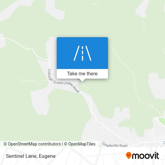 Mapa de Sentinel Lane