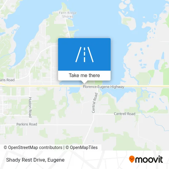 Shady Rest Drive map