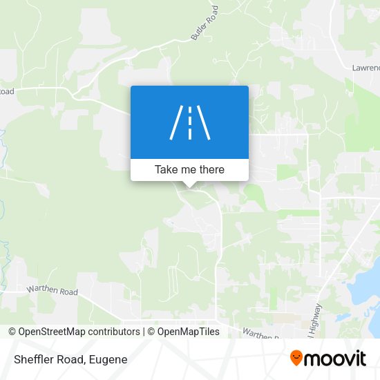 Mapa de Sheffler Road