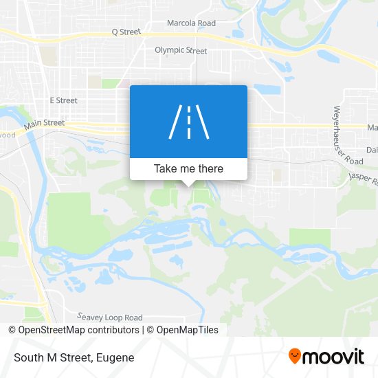 Mapa de South M Street