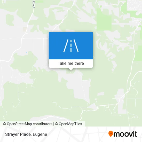 Strayer Place map
