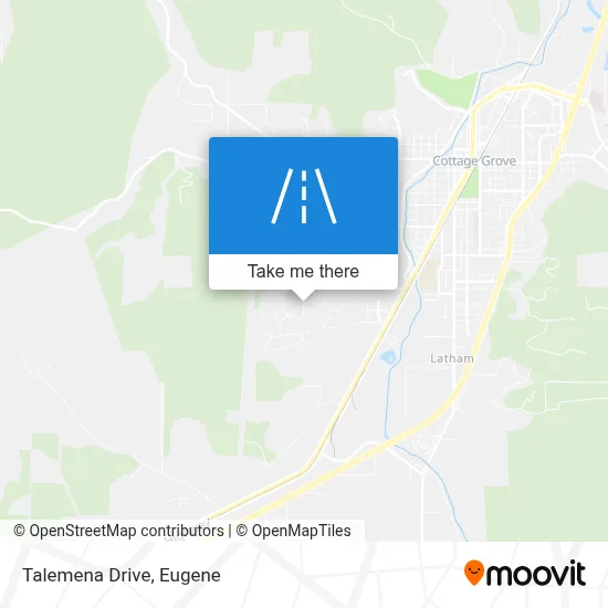 Talemena Drive map
