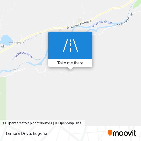 Tamora Drive map