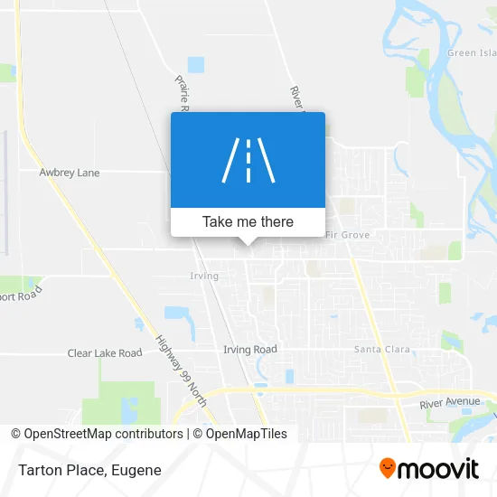 Mapa de Tarton Place