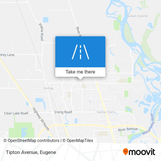 Mapa de Tipton Avenue