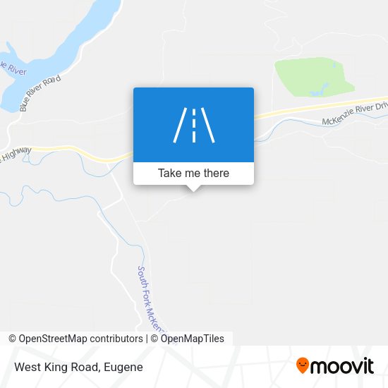 Mapa de West King Road