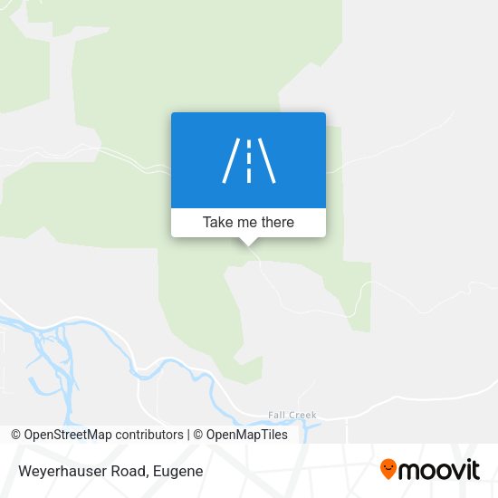 Mapa de Weyerhauser Road
